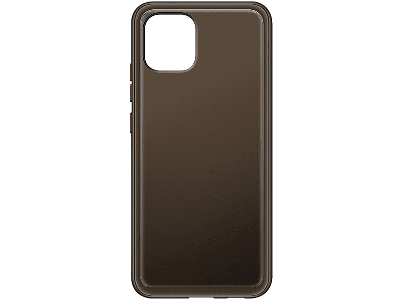 SAMSUNG Soft Clear Cover Series, Schwarz-Transparent Backcover, A03, Samsung, Galaxy