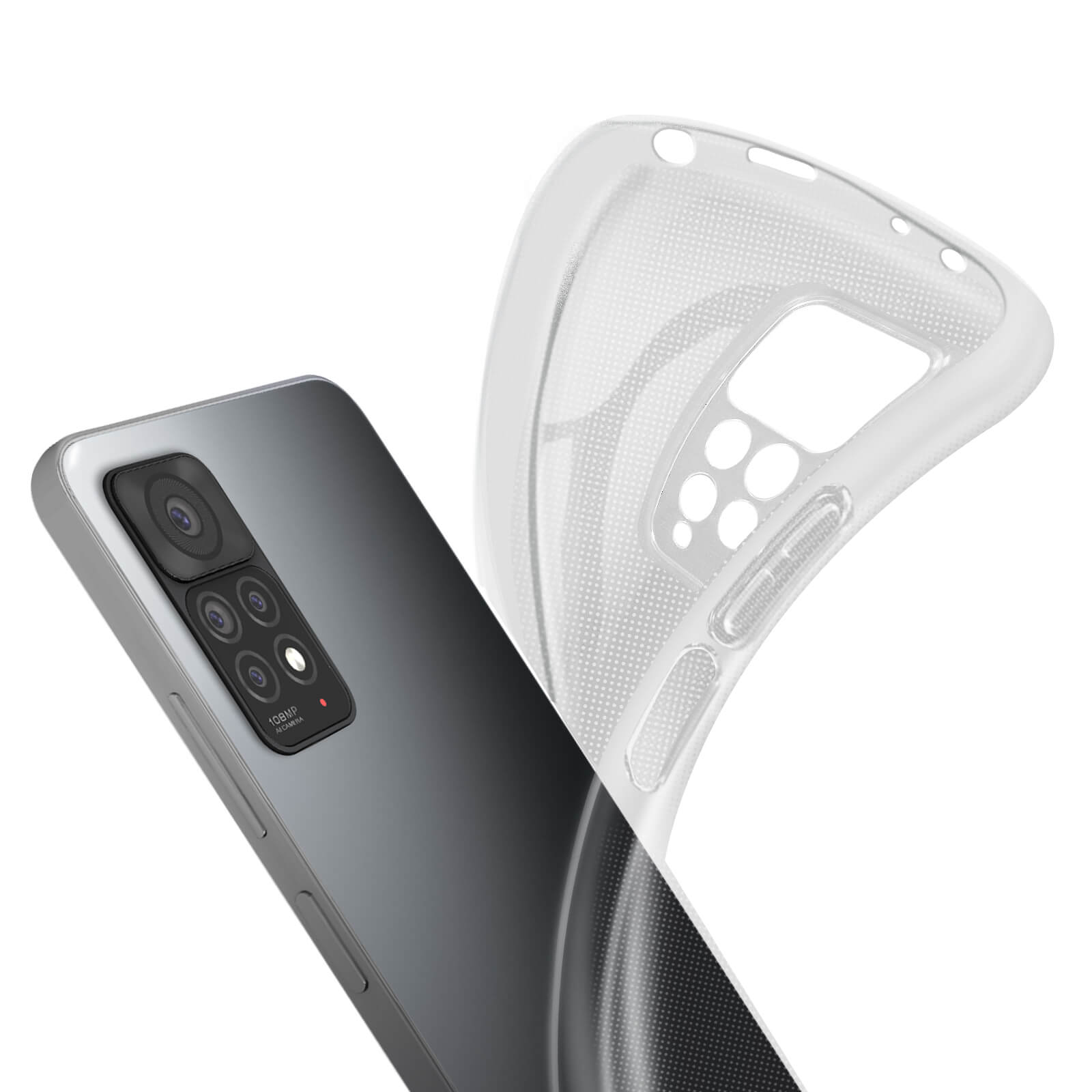 5G, Transparent Series, Pro Xiaomi, Backcover, Gelhülle 11 AVIZAR Note Redmi