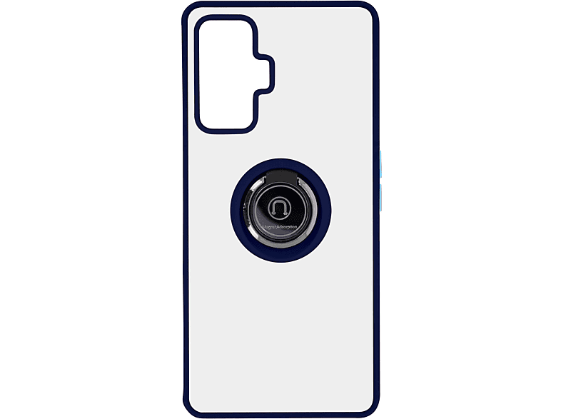 Ring-Halterung Handyhülle AVIZAR F4 Blau Series, mit Xiaomi, Backcover, Poco GT,
