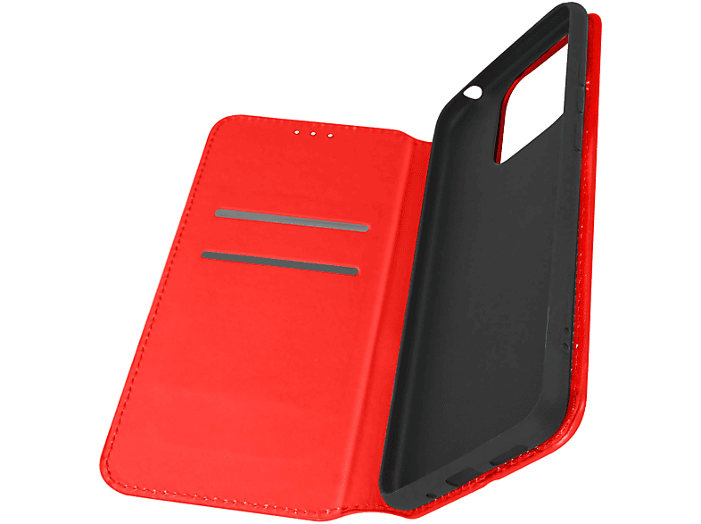 AVIZAR Classic Edition Klappetui Series, Bookcover, Xiaomi, Redmi 10C, Rot