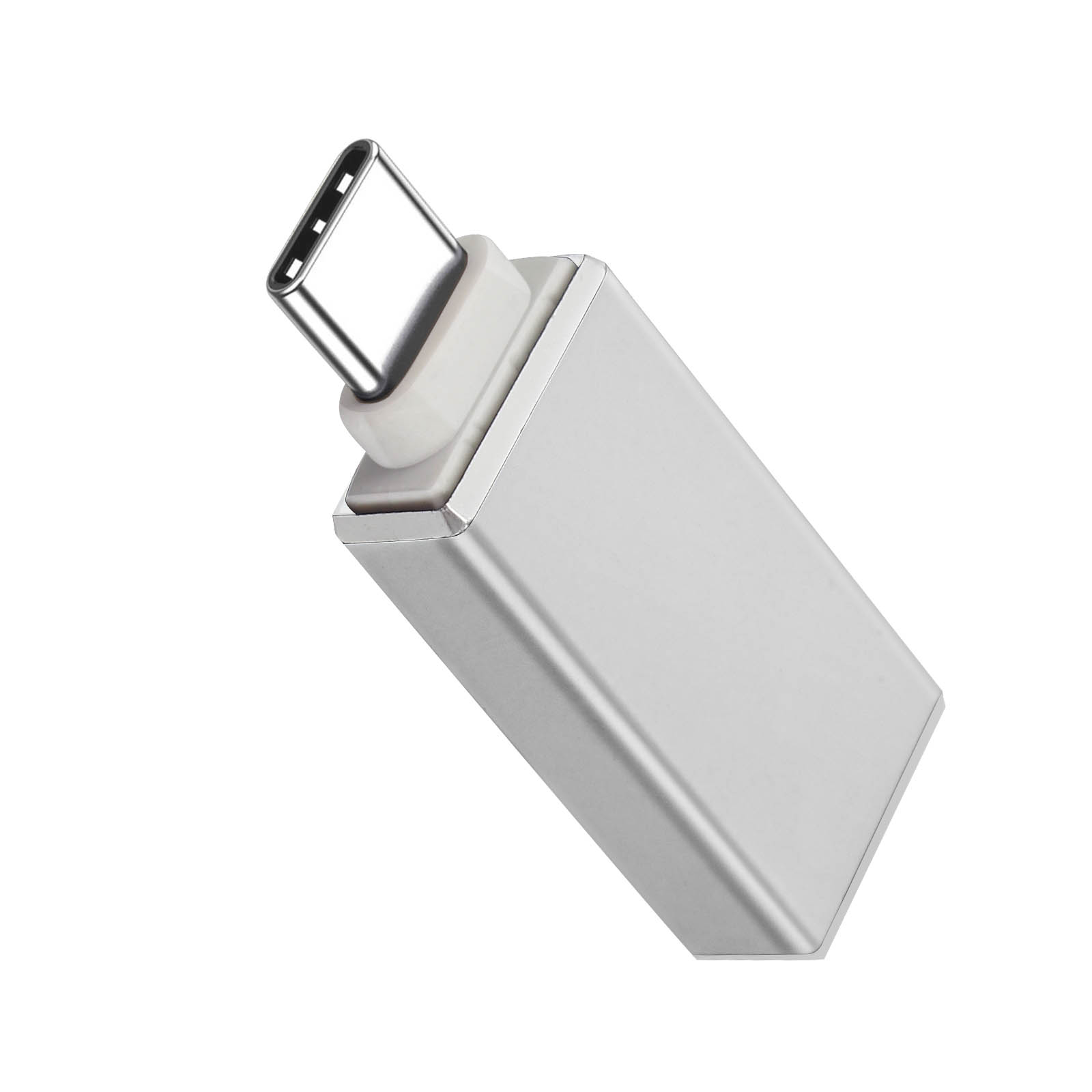 OTG-Adapter Silber USB Kabeladapter OTG Universal, / AVIZAR USB-C