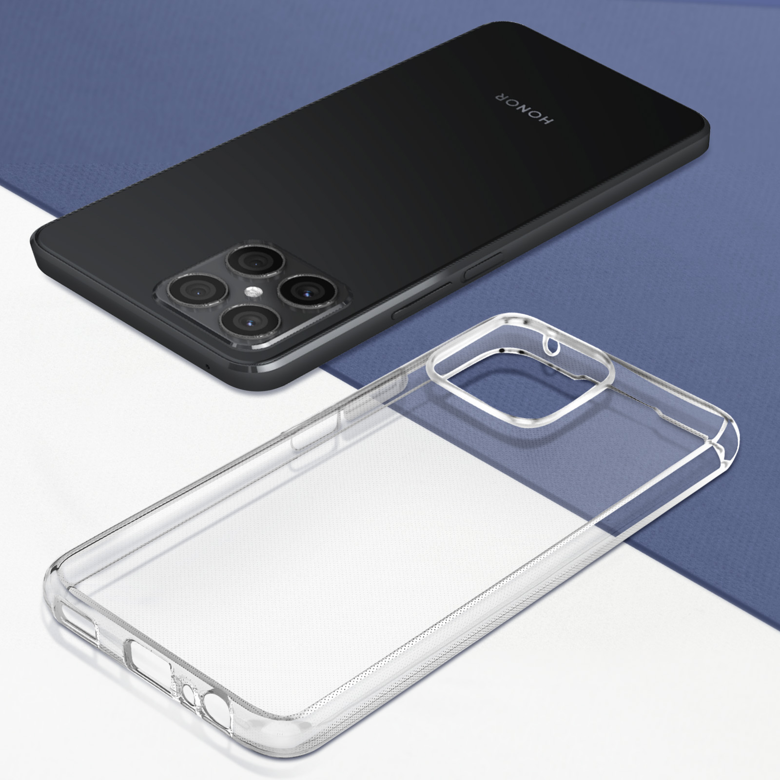 MYWAY weiche Backcover, Schutzhülle Series, Honor, Transparent Honor X8