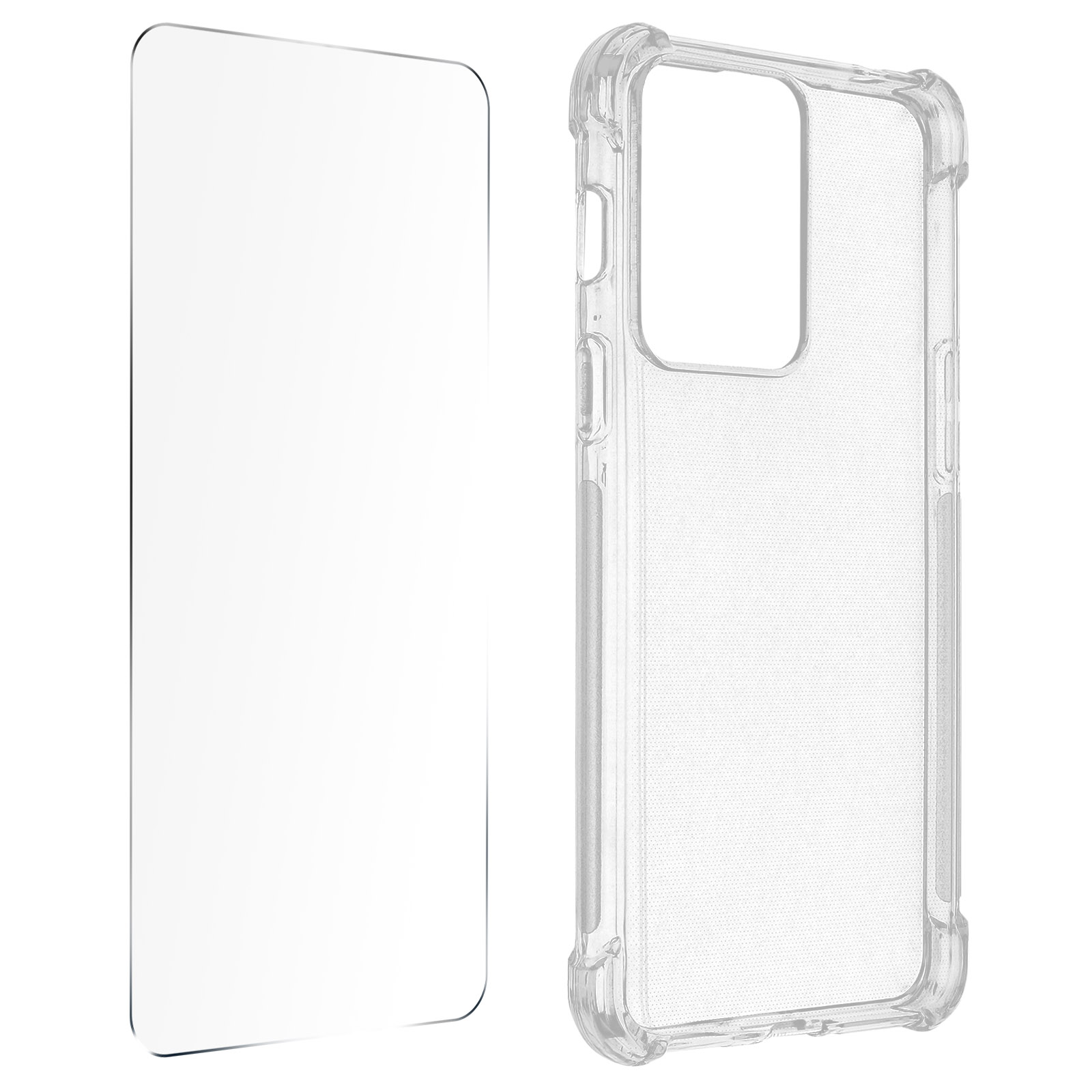 Schutz-Set: Series, Nord Folie Premium + AVIZAR 2T, Transparent OnePlus, Backcover, Hülle