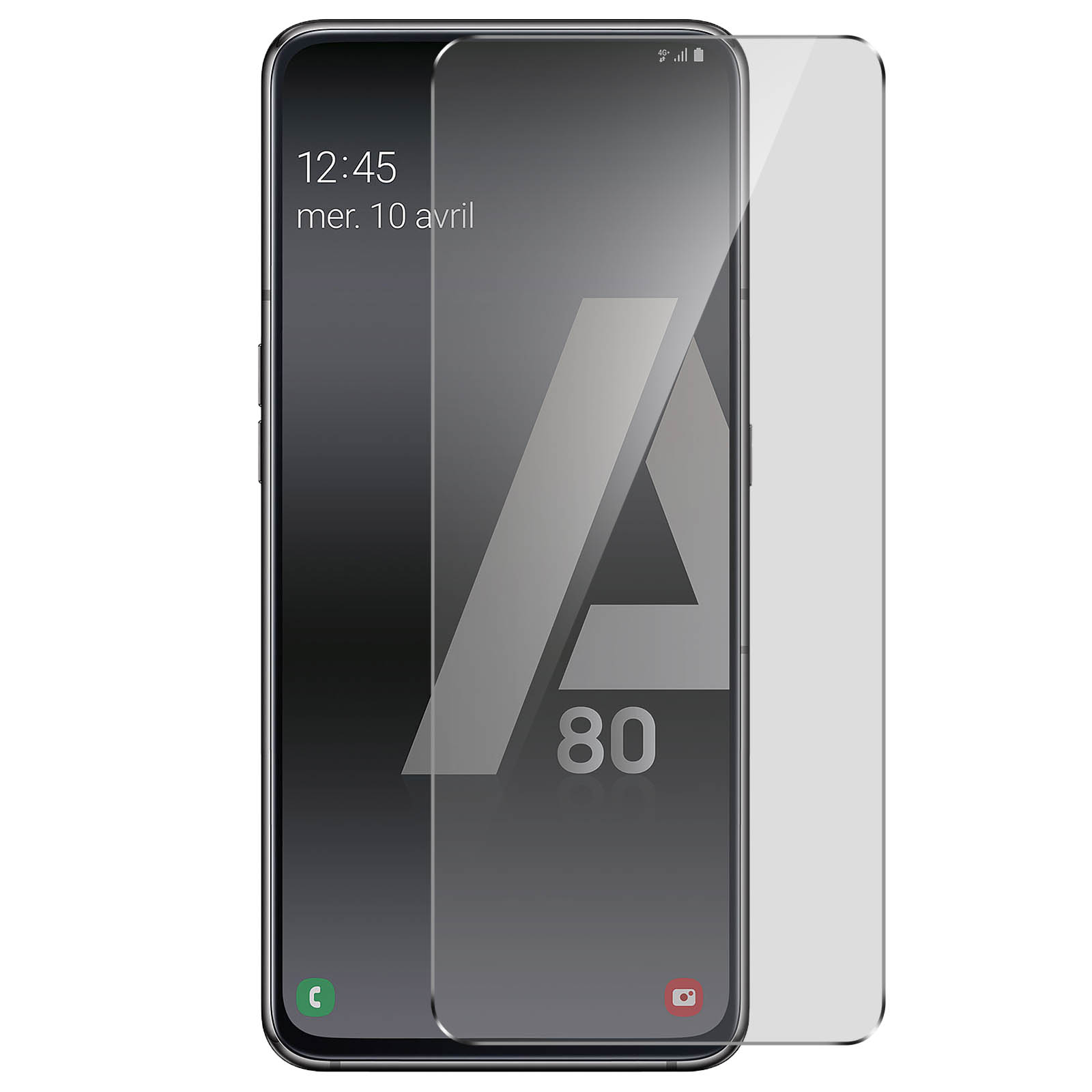 Glas A80) Härtegrad Gehärtetes Samsung Glas-Folien(für 9H Galaxy AVIZAR Schutzfolie mit