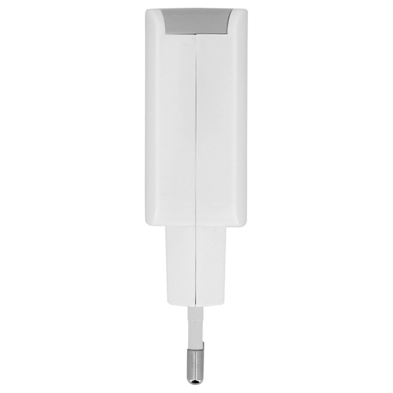 AVIZAR Netzteil, 3.1A USB Wand-Ladegerät Weiß Netzteile Universal
