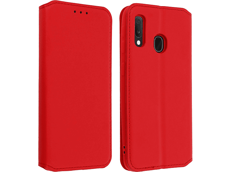 AVIZAR Elec Series, Bookcover, Samsung, Galaxy A20e, Rot