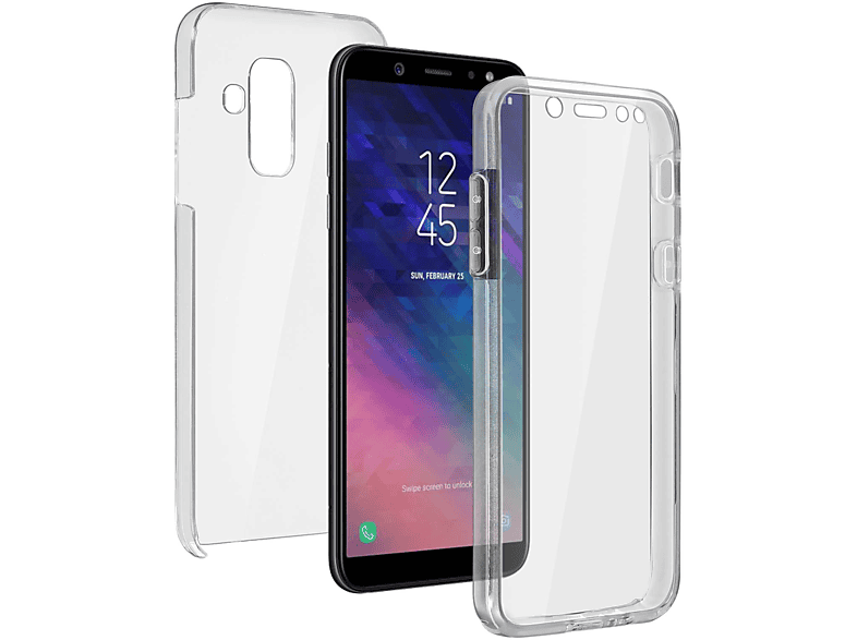 Rundumschutz AVIZAR Full Cover, Plus, A6 Series, Samsung, Galaxy Transparent