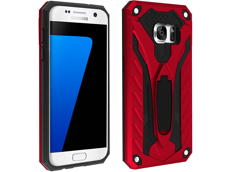 AVIZAR Phantom Series, Backcover, Samsung, Rot S7, Galaxy