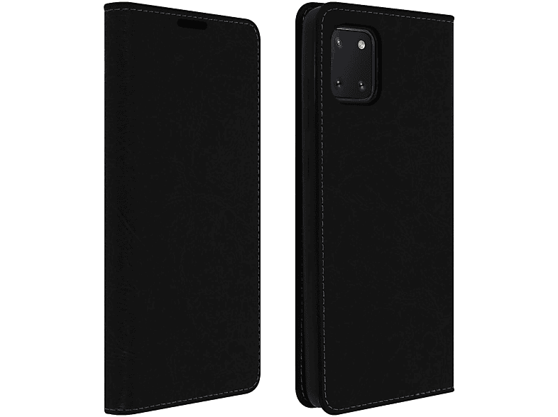 AVIZAR First Series, Bookcover, Note 10 Lite, Galaxy Schwarz Samsung