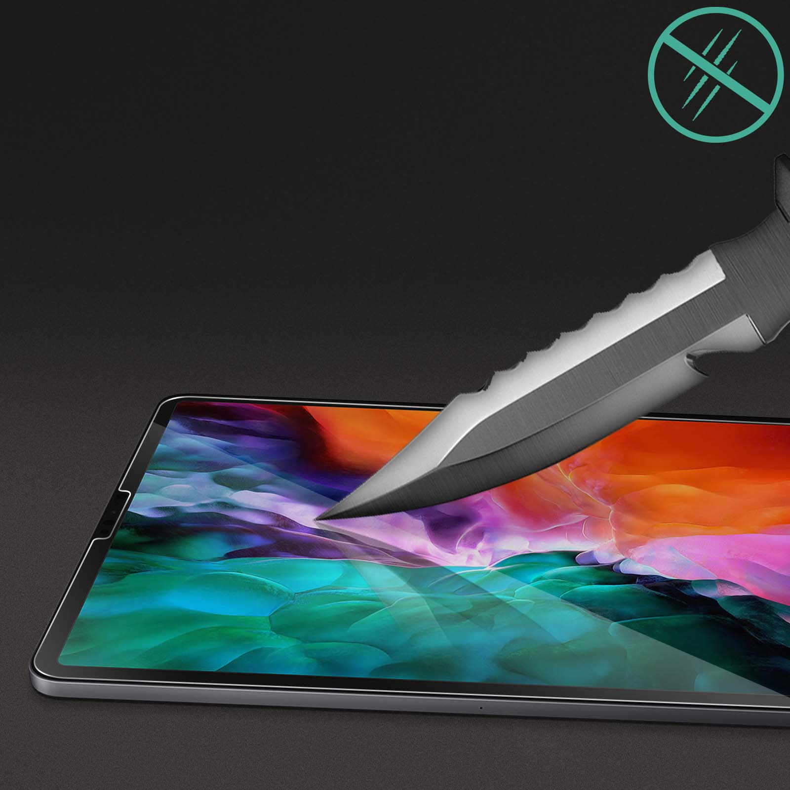 NILLKIN iPad mit 9H Härtegrad Pro Apple 12.9 Glas-Folien(für Gehärtetes 2022) Glas M2 Schutzfolie
