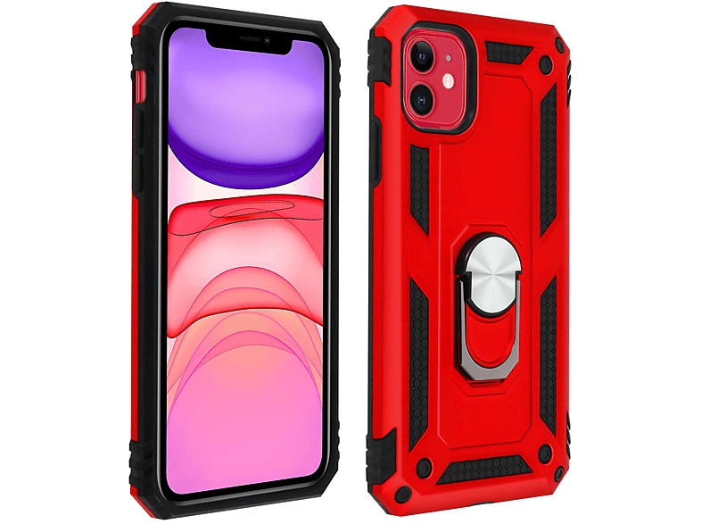 iPhone 11, Kosto Series, Backcover, Apple, Rot AVIZAR