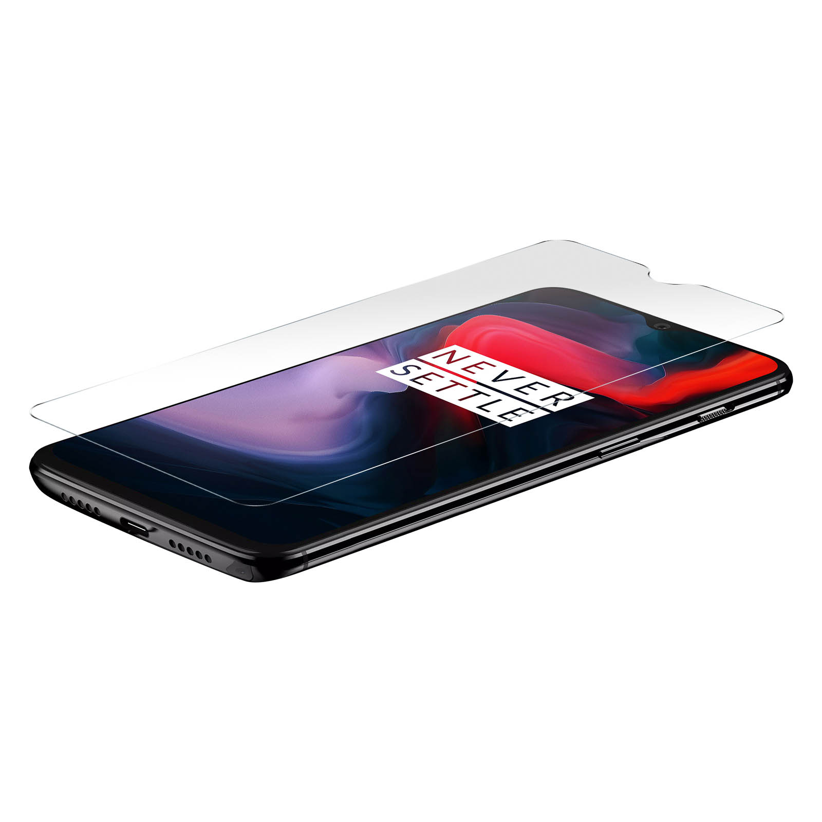 Härtegrad Schutzfolie Glas-Folien(für 9H Gehärtetes AVIZAR OnePlus mit OnePlus 6T) Glas