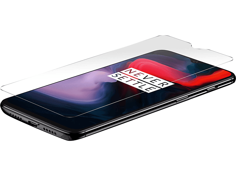 AVIZAR Gehärtetes Glas 9H Glas-Folien(für mit OnePlus 6T) Härtegrad Schutzfolie OnePlus