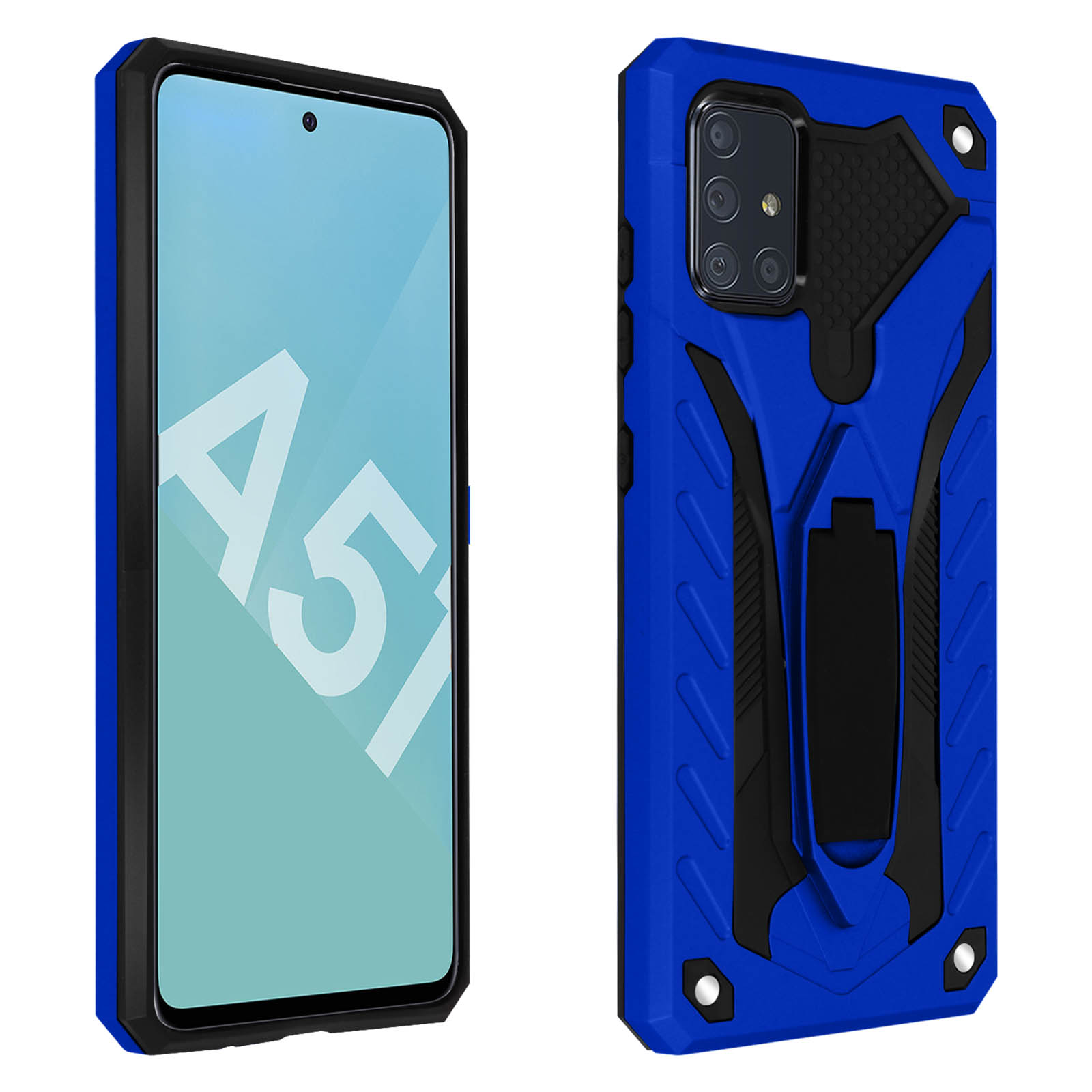 Series, Backcover, AVIZAR Samsung, Galaxy A51, Blau Phantom