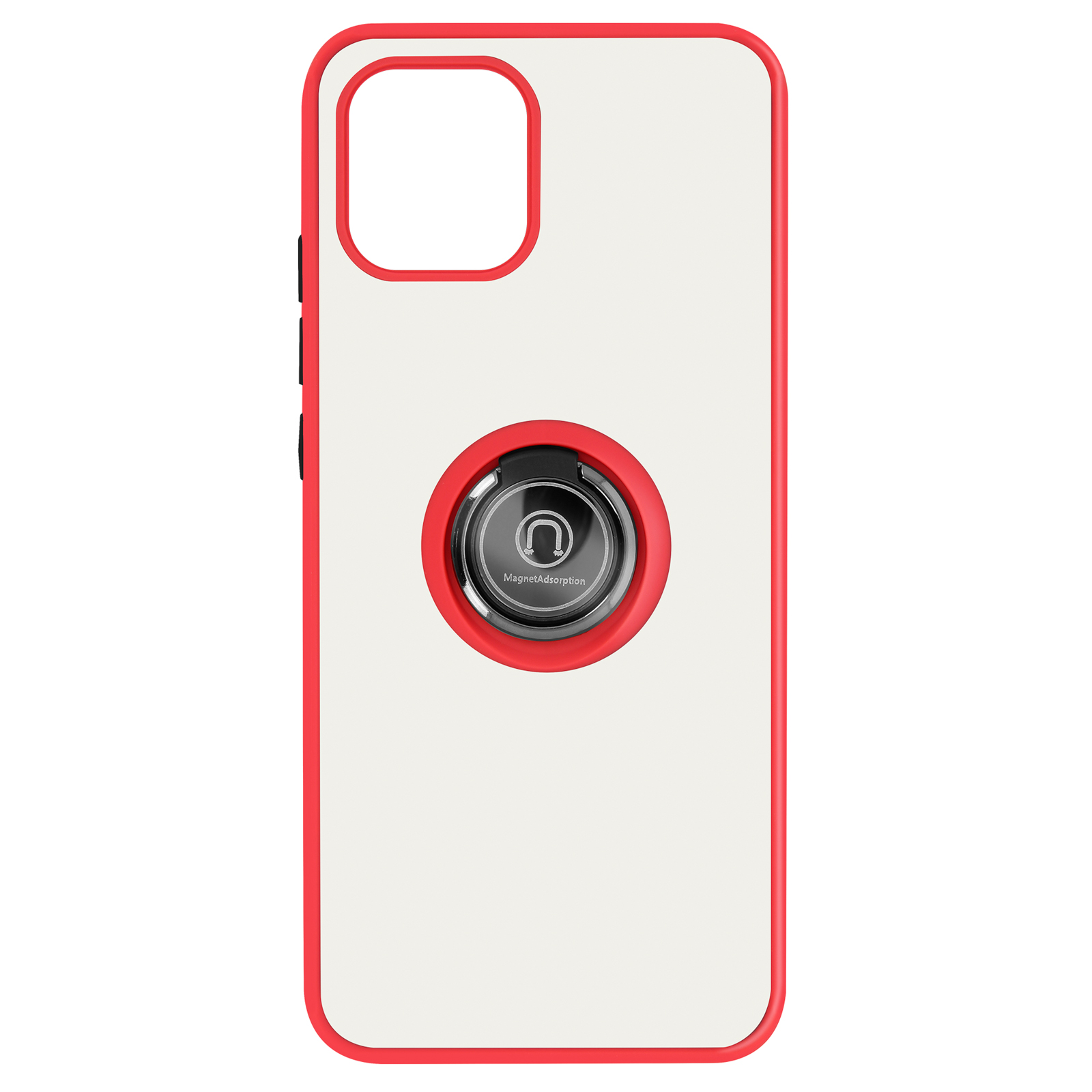 Backcover, mit AVIZAR Samsung, Galaxy Series, A03, Rot Ring-Halterung Handyhülle