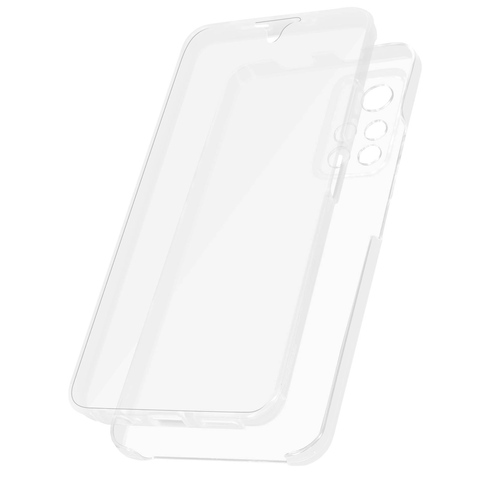 Cover, Redmi Vorder- AVIZAR Full Rückseite Series, Note Xiaomi, Full 5G, Schutzhülle, Transparent Cover 11S