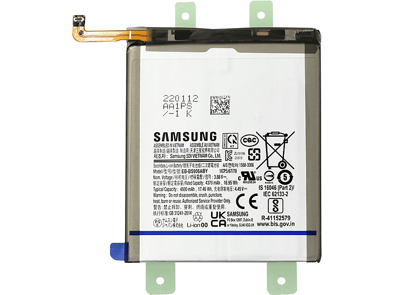 SAMSUNG Akkus EB-BS906ABY 4500mAh