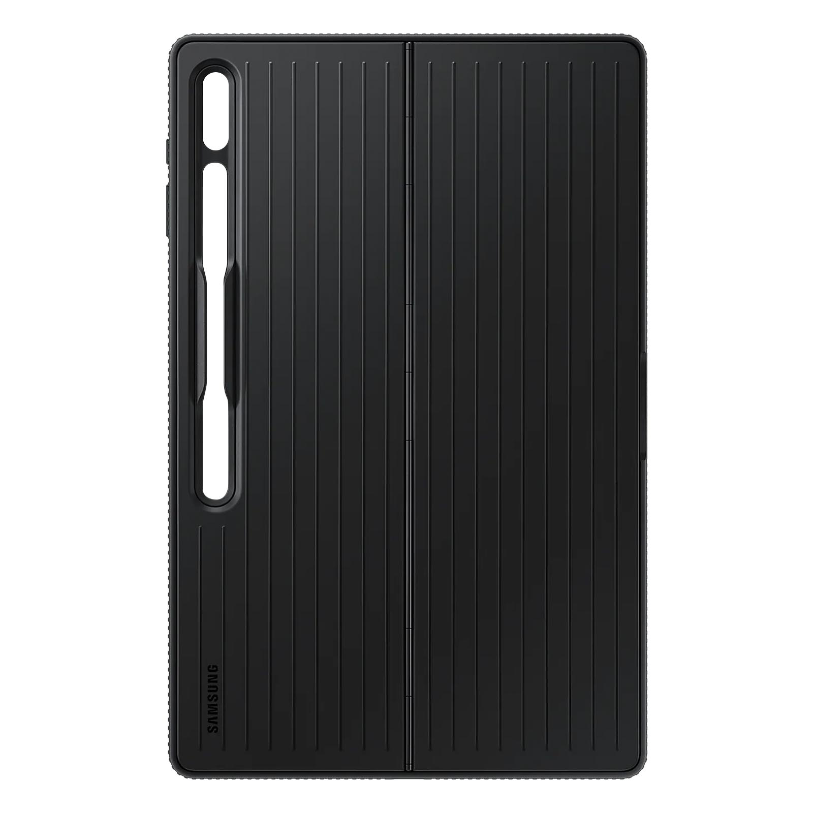 Samsung und Standing Cover Series für Polyurethan, Schutzhüllen Protective Schwarz Polycarbonat SAMSUNG Backcover