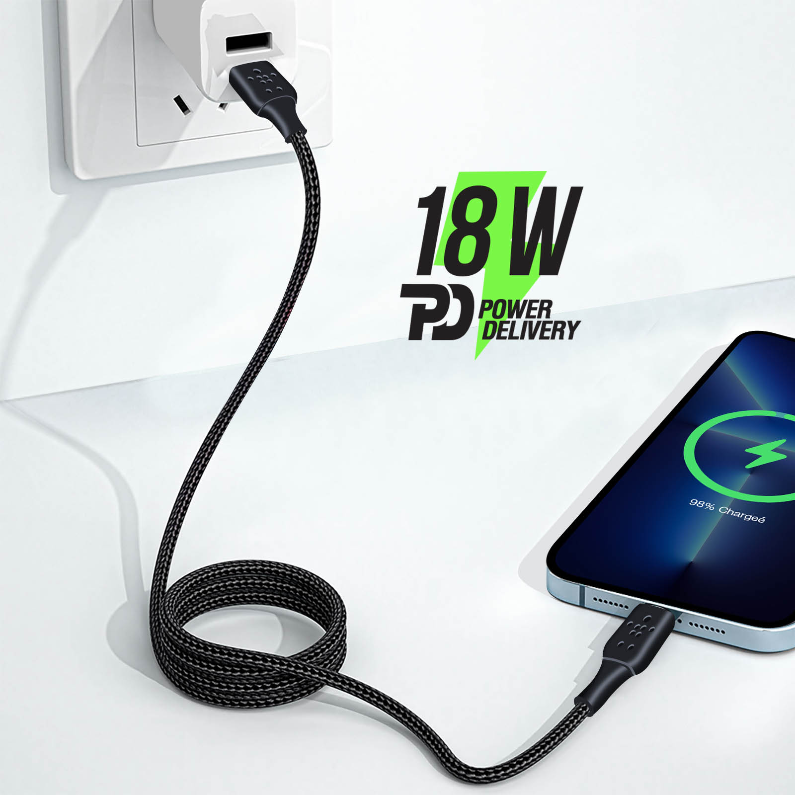 USB-Kabel Kabel Lightning / 2m BELKIN USB-C