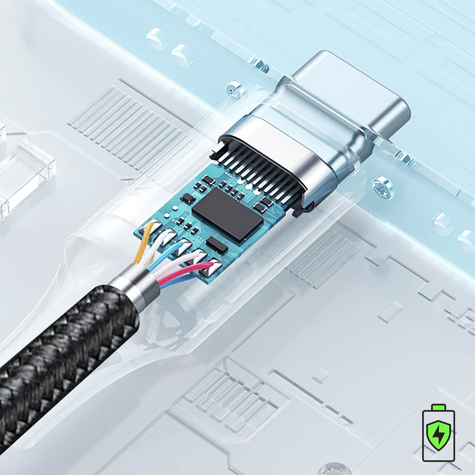 BELKIN USB-C USB-Kabel Kabel Lightning / 2m