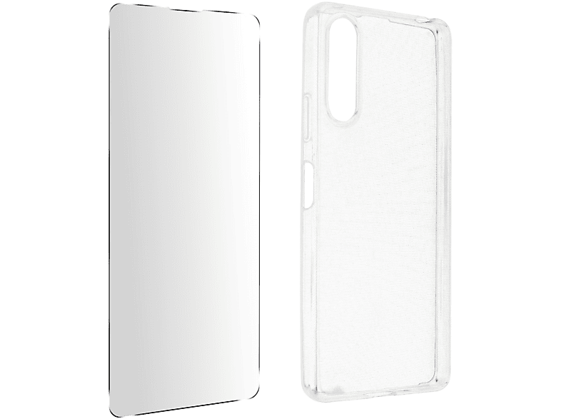 Transparent Backcover, Schutz, 360 IV, und 10 AVIZAR Sony, Series, Hülle Folie Xperia