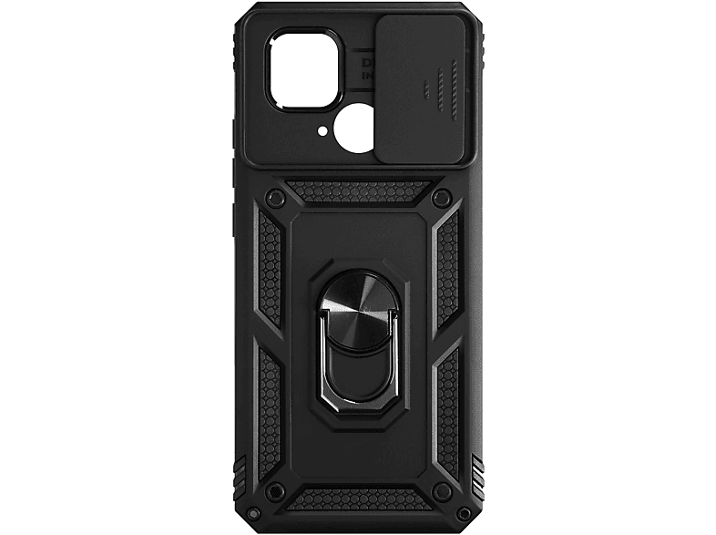 Backcover, Redmi Handyhülle mit Kameraschutz 10C, Schwarz AVIZAR Xiaomi, Series,