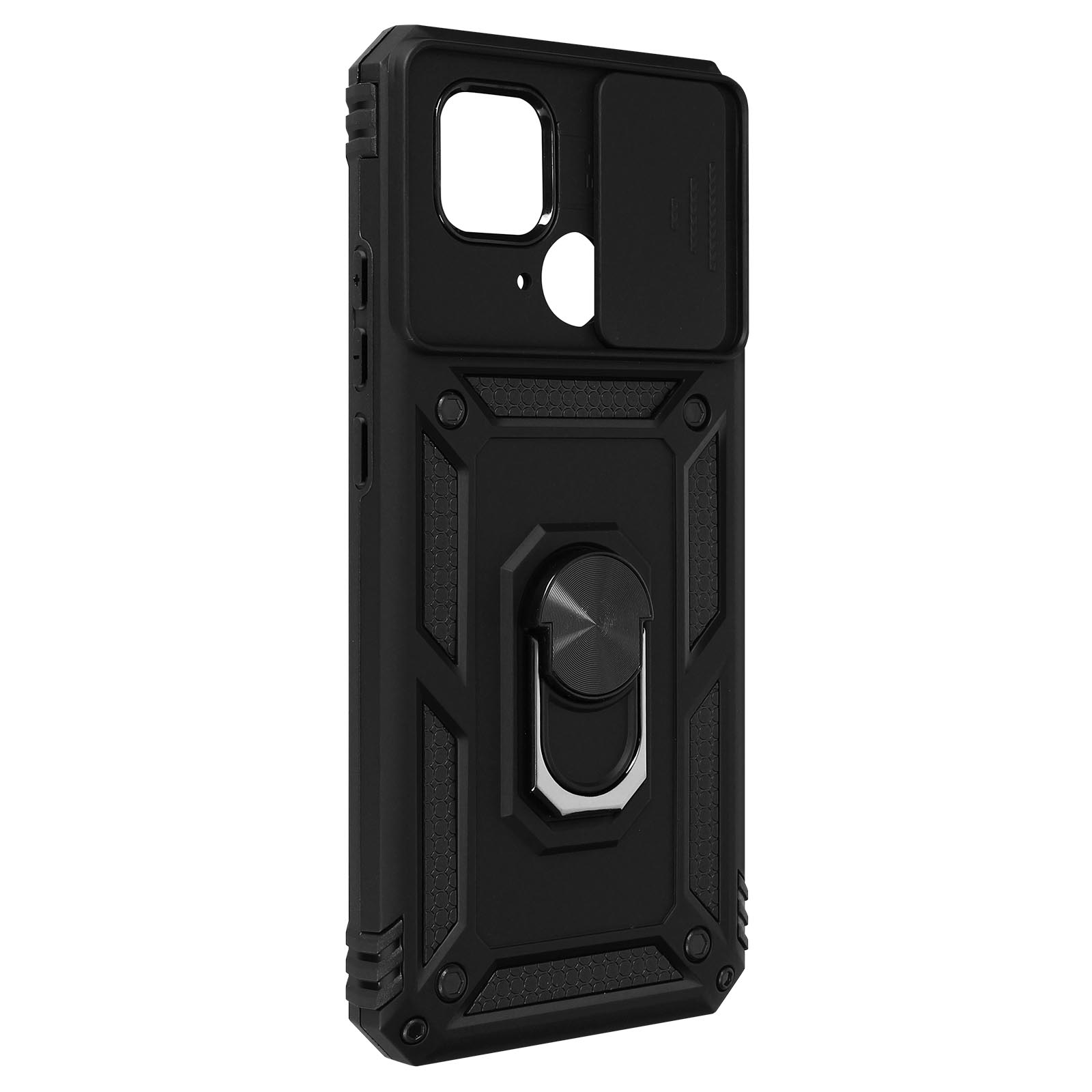 AVIZAR mit Backcover, Redmi Handyhülle Kameraschutz Schwarz Series, 10C, Xiaomi,