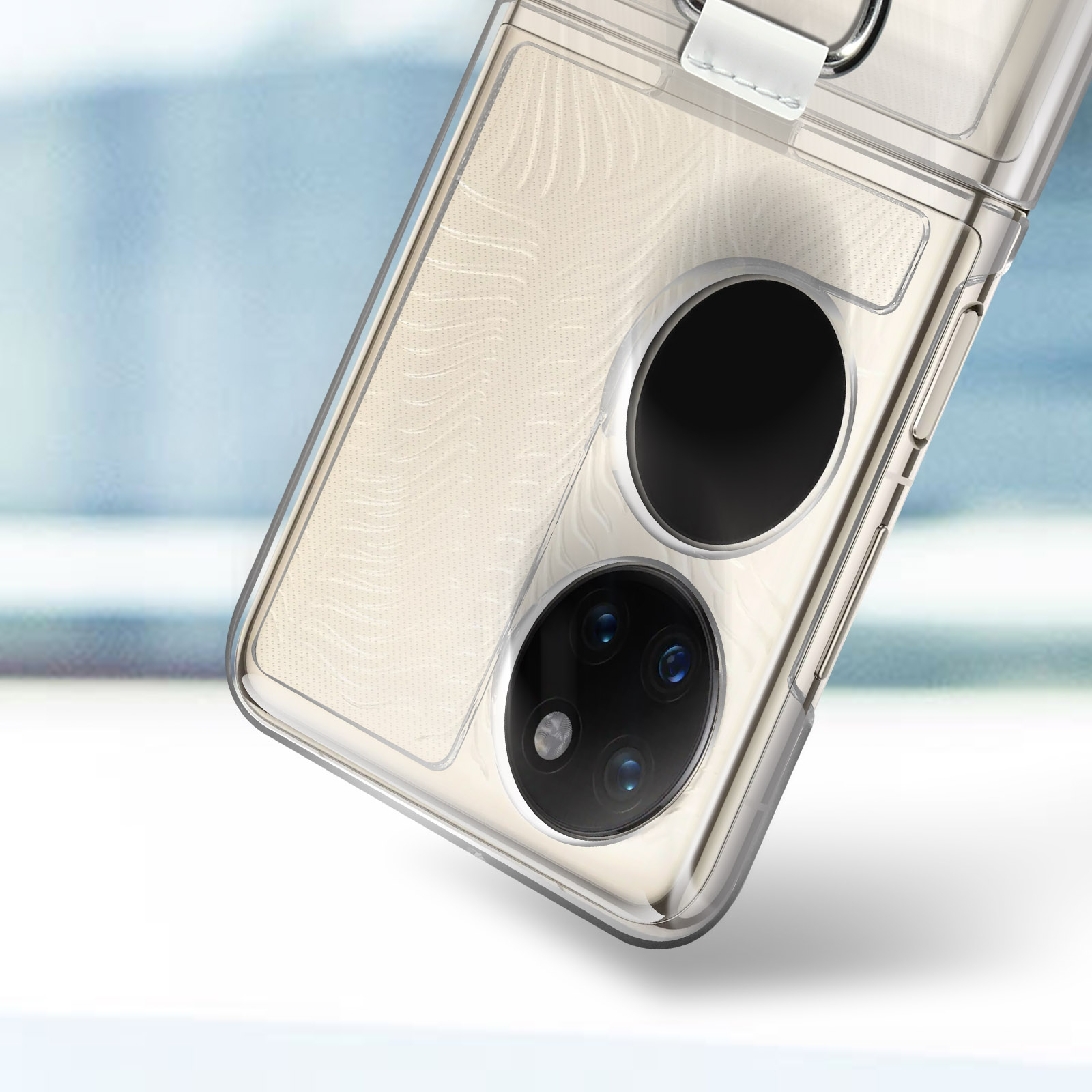 AVIZAR Ring Series, Backcover, Huawei, Pocket, P50 Transparent