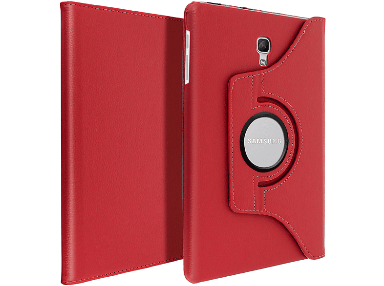 360 AVIZAR Kunstleder, Series Etui Bookcover für Rot Samsung