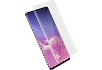 AVIZAR Kunstoff Schutzfolie mit ölabweisender Beschichtung Displayschutz(für Samsung Galaxy S10 Plus)
