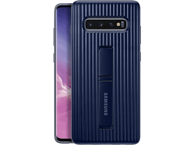 SAMSUNG Stand Series, Samsung, Backcover, Plus, Blau Galaxy S10