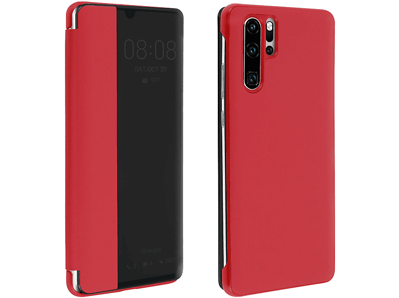 P30 View Bookcover, Window AVIZAR Series, Pro, Rot Huawei,