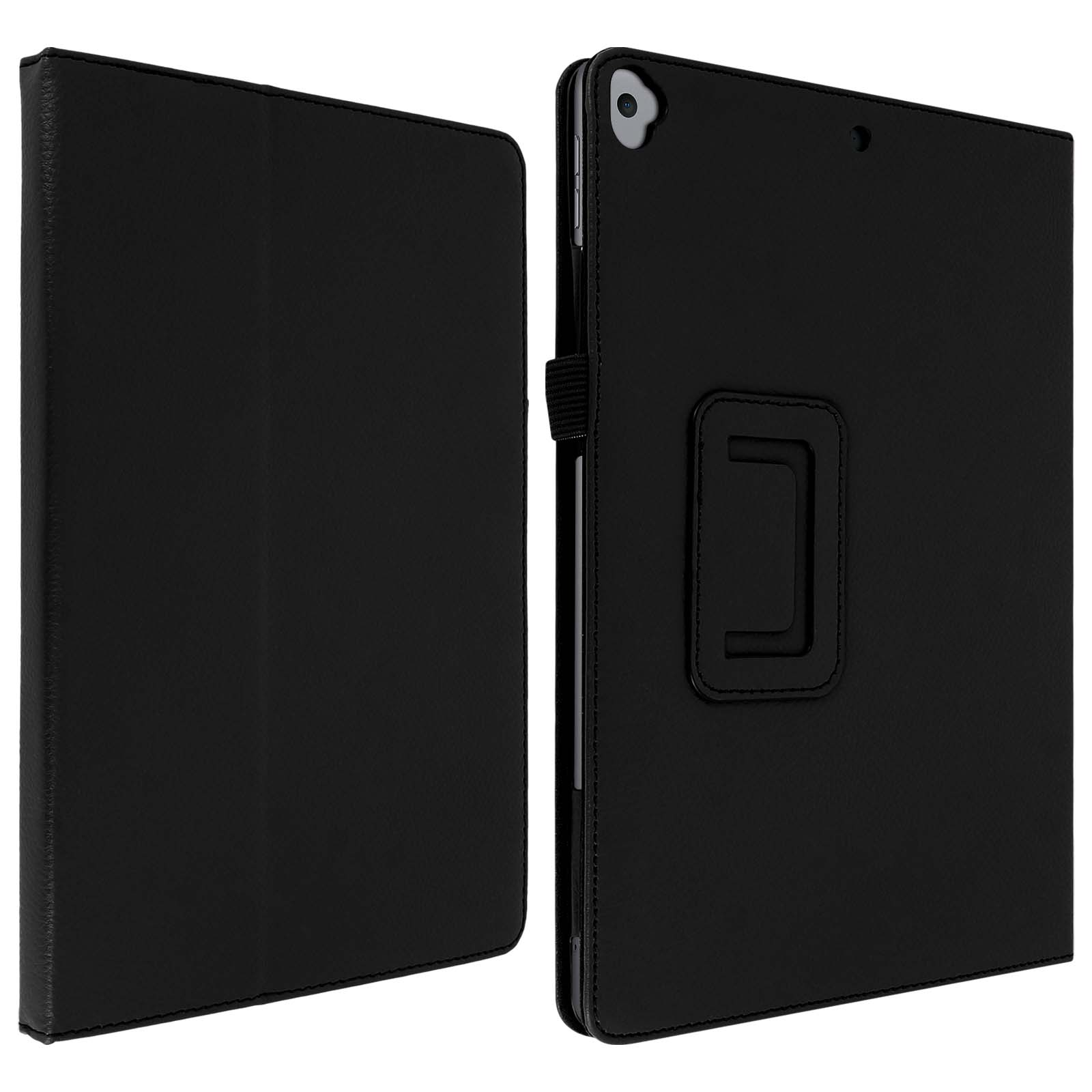 für Kunstleder, Series Etui Bookcover AVIZAR Stand Apple Schwarz