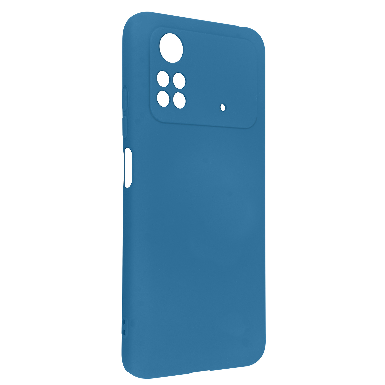 AVIZAR Soft Touch Pro, Handyhülle M4 Blau Series, Backcover, Xiaomi, Poco