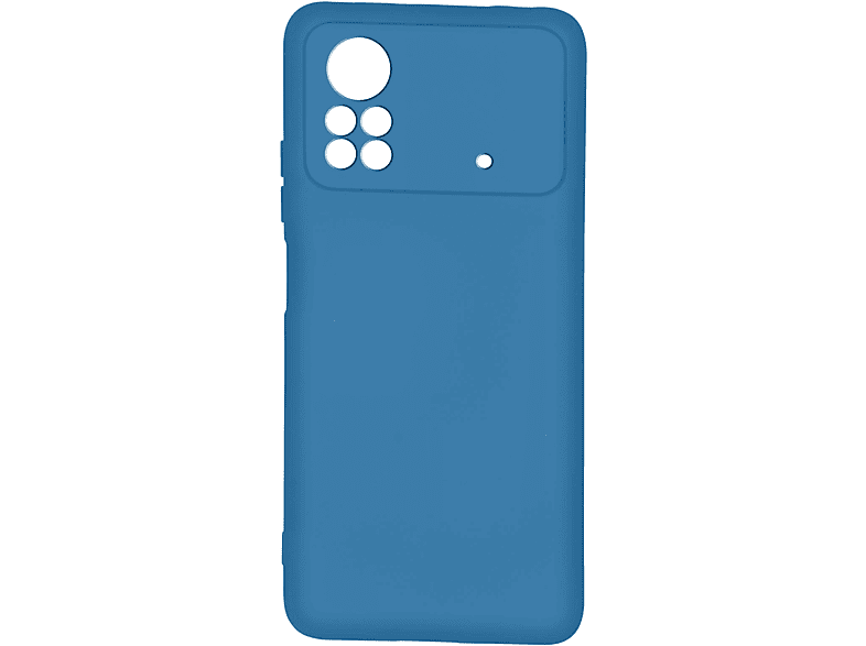Hülle Soft X4 Touch Backcover, Series, 5G, Poco Xiaomi, AVIZAR Blau Pro