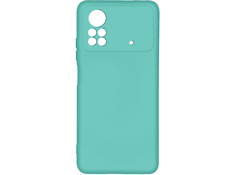 AVIZAR Soft Touch Hülle Series, Backcover, Xiaomi, Poco X4 Pro 5G, Türkisblau