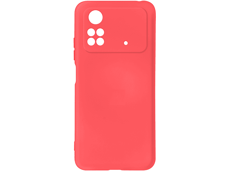 AVIZAR Soft Touch Handyhülle Series, Poco Xiaomi, Fuchsienrot Pro, Backcover, M4