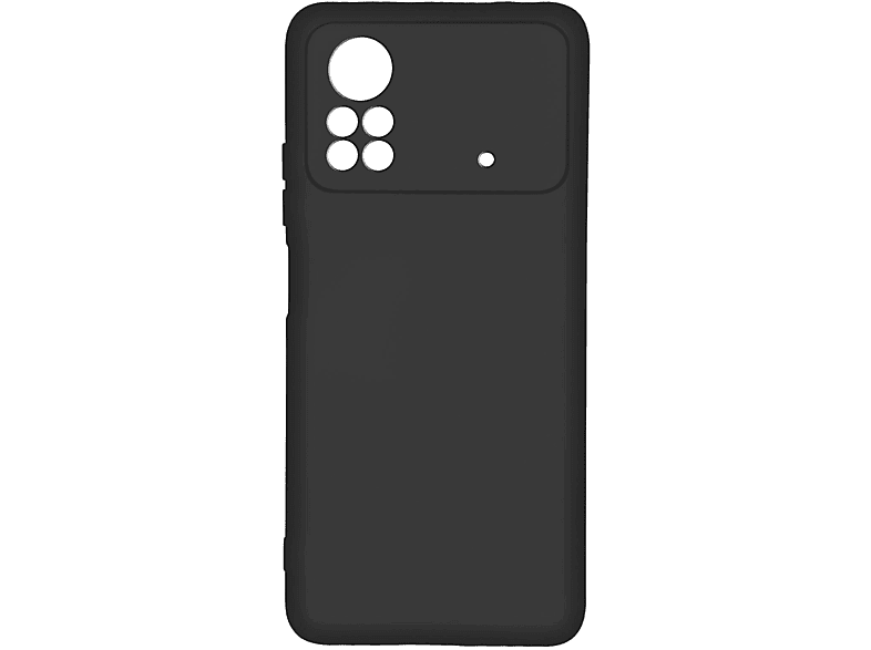 AVIZAR Soft Touch Hülle Series, Pro Schwarz Poco Xiaomi, Backcover, 5G, X4