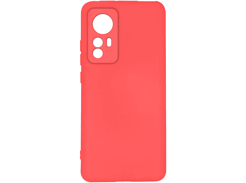 AVIZAR Soft Touch Series, Backcover, Xiaomi, 12T Pro, Fuchsienrot