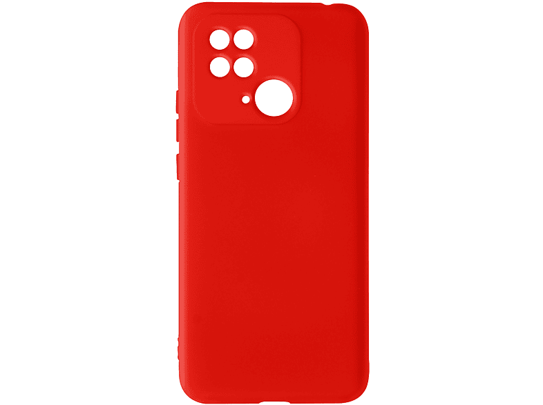 Rot Series, Soft Xiaomi, Redmi 10C, Backcover, Handyhülle Touch AVIZAR