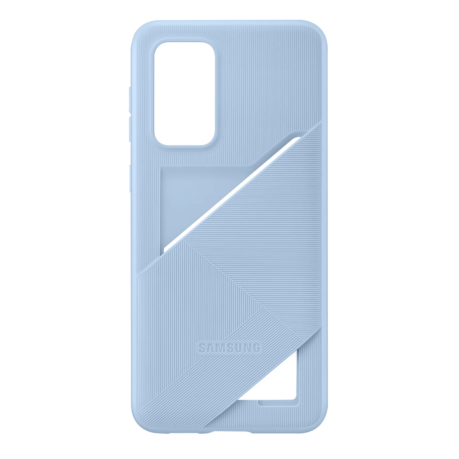SAMSUNG Card Slot Backcover, A33 Galaxy Samsung, Cover Blau Series, 5G