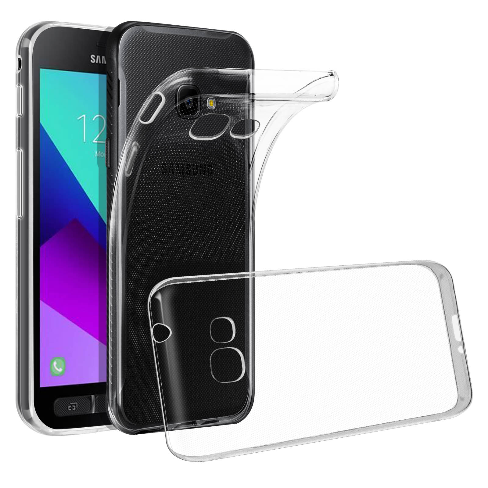 AVIZAR Skin Series, Backcover, Transparent Galaxy Xcover Samsung, 4s