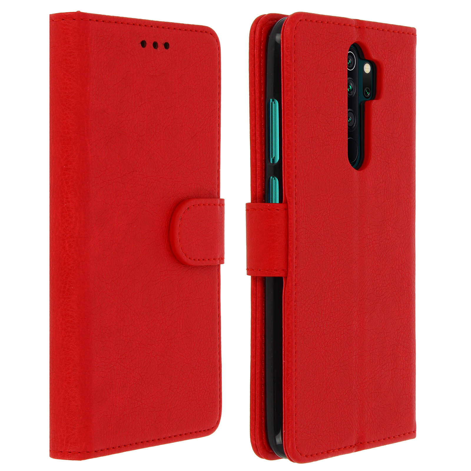 AVIZAR Chester Note Pro, Series, Redmi Xiaomi, Rot Bookcover, 8