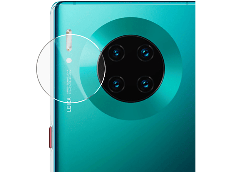 Folien(für Mate 30) Glas Schutzfolie AVIZAR mit Rückkamera Härtegrad Gehärtetes 9H Huawei