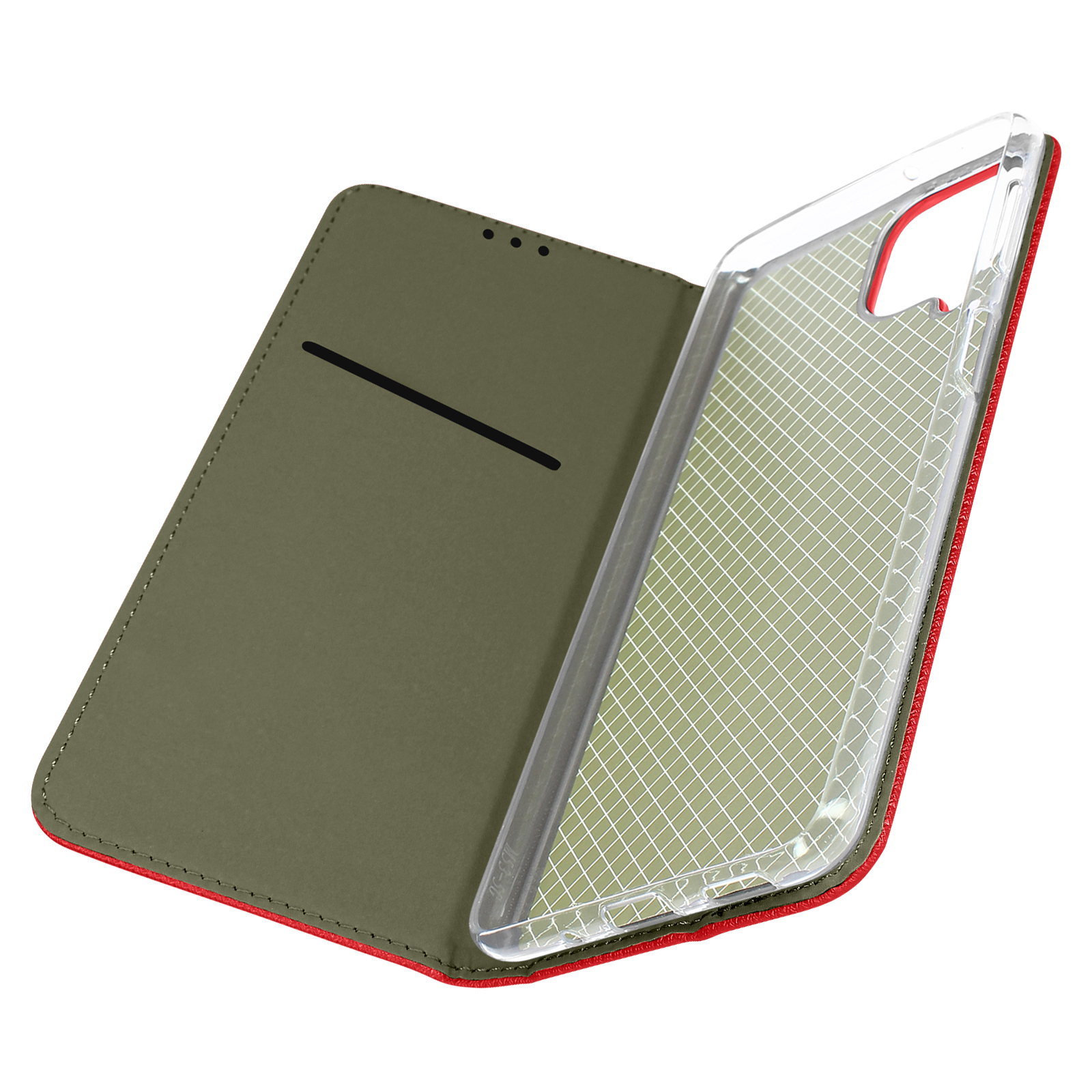 Galaxy 5G, Bookcover, Series, Samsung, Smart M53 Rot AVIZAR