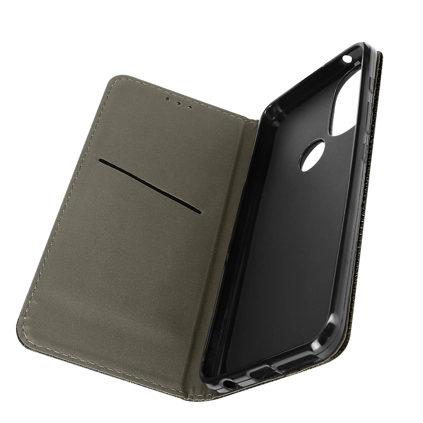 Smart Bookcover, G71 AVIZAR Series, Schwarz Motorola, Moto 5G,
