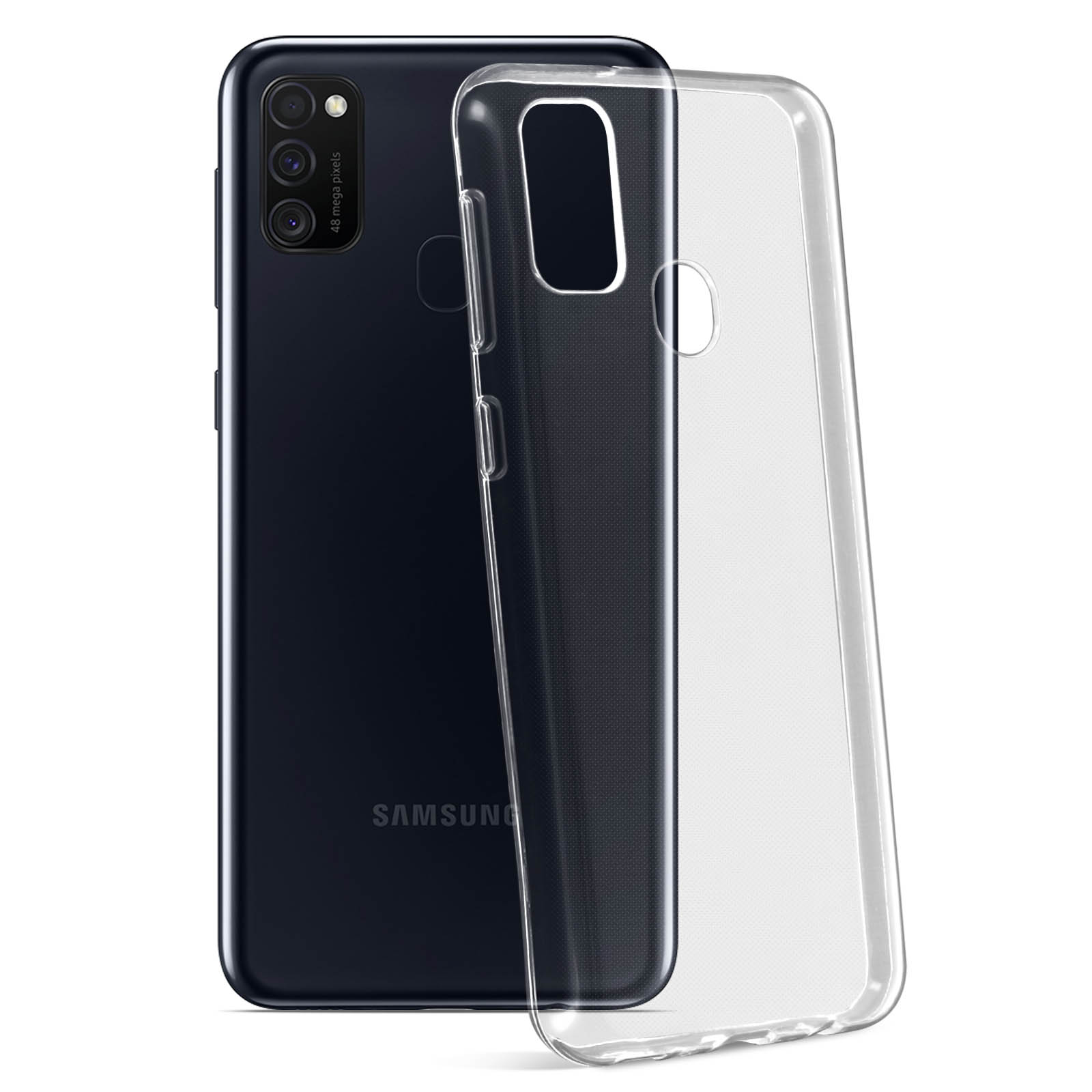 AVIZAR Gelhülle Transparent Galaxy M30s, Series, Samsung, Backcover