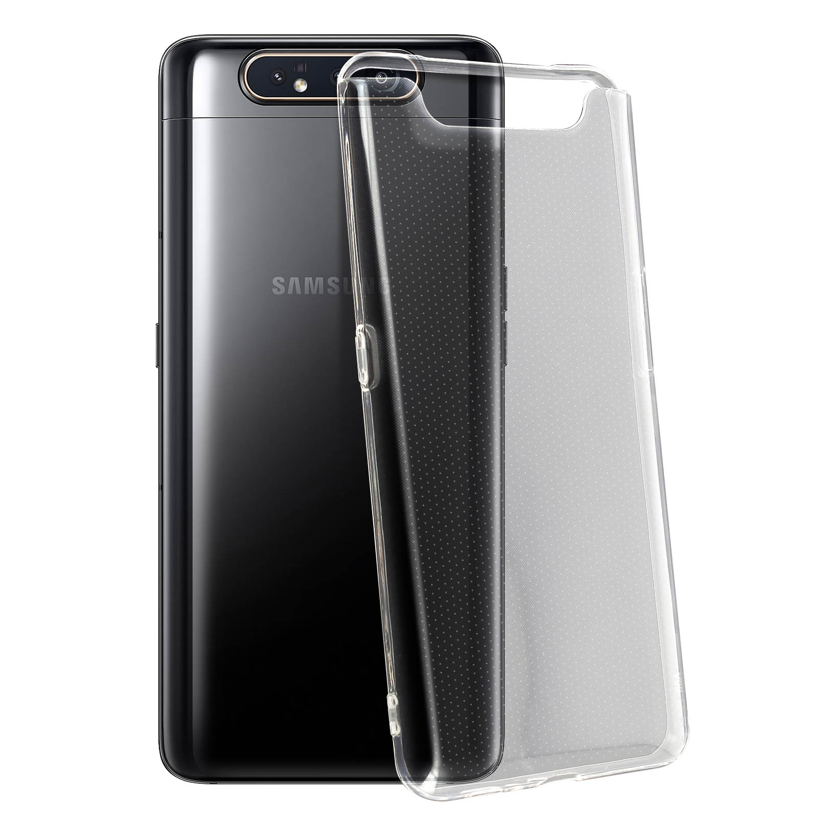 A80, Samsung, Backcover, Series, Gelhülle Galaxy AVIZAR Transparent