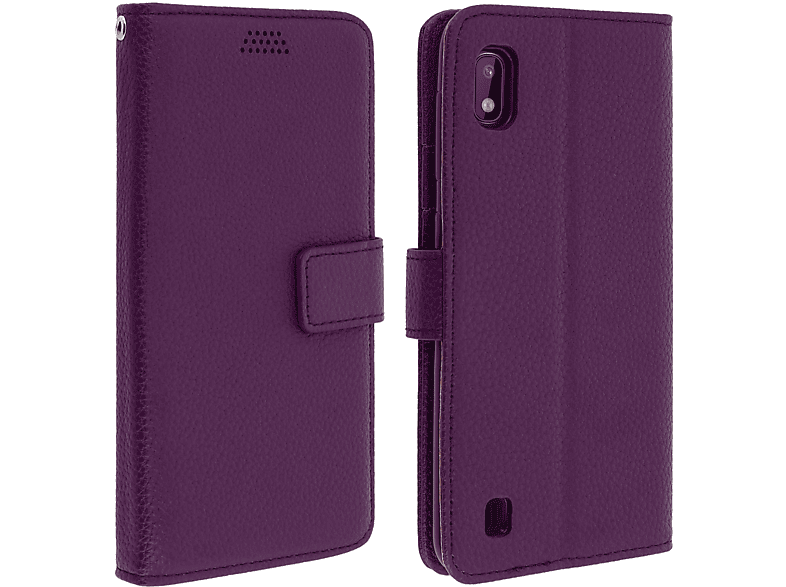 AVIZAR Samsung, Bookcover, Series, Lenny Galaxy Violett A10,
