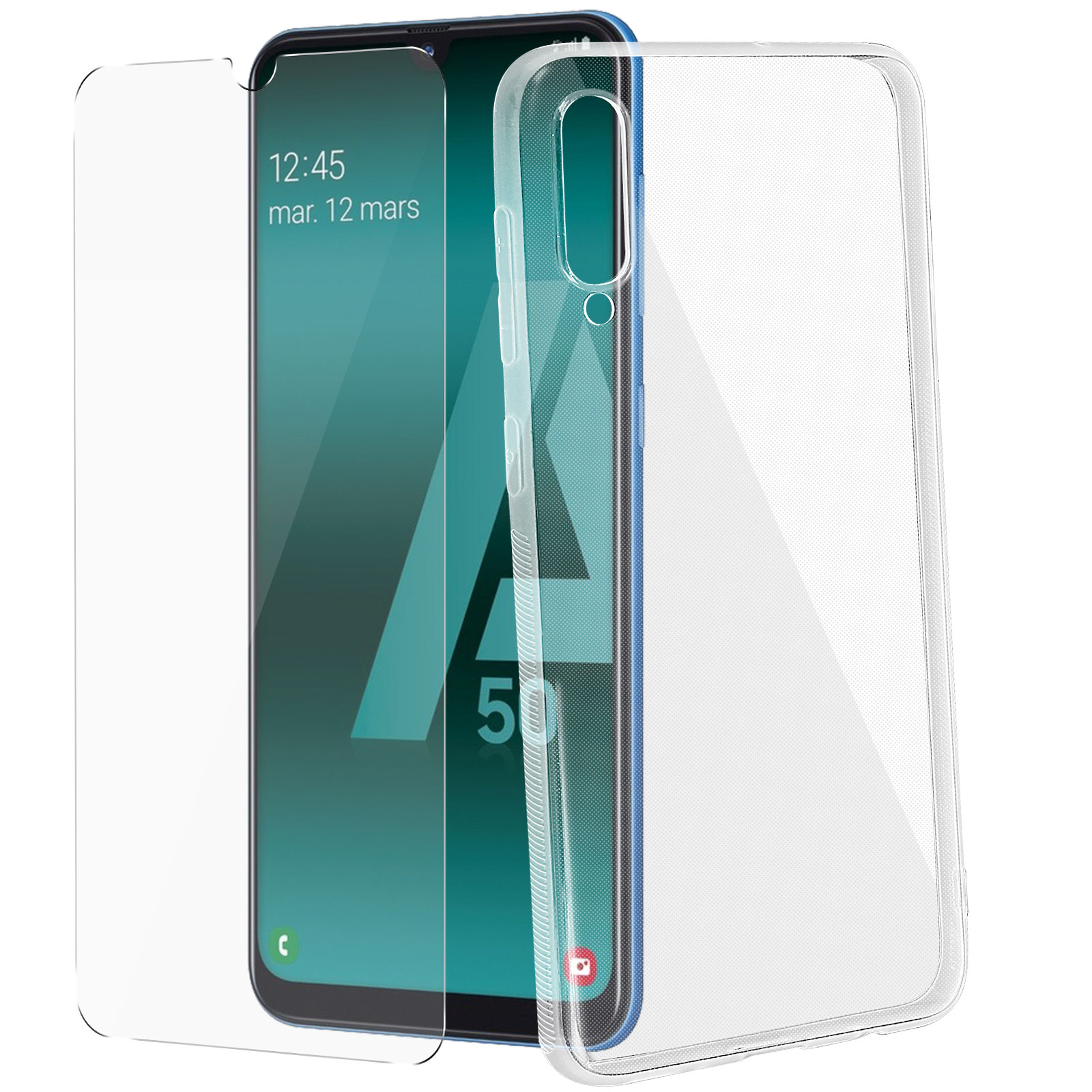 Set AVIZAR A30s, Galaxy Series, Samsung, Backcover, Transparent